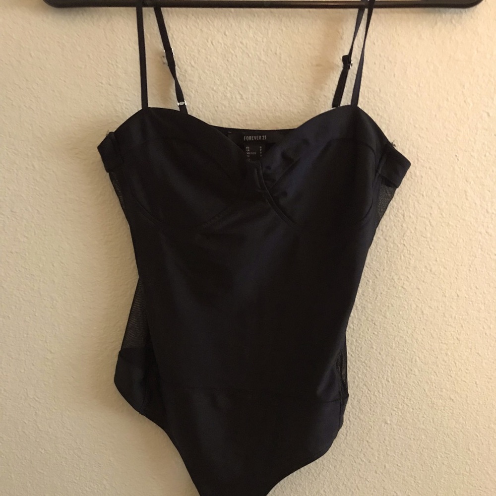 Forever 21 Corset bodysuit
